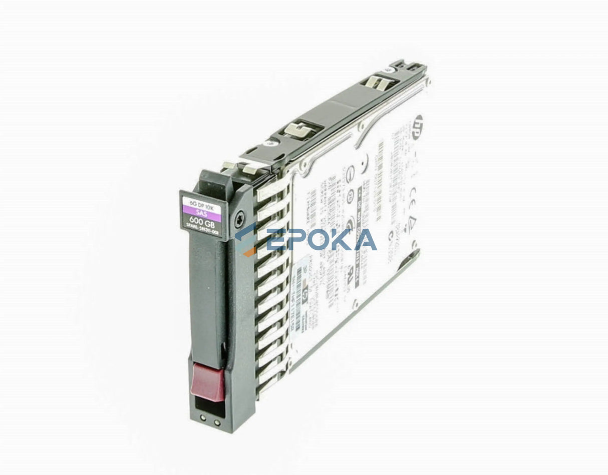 HP 581286-B21 Hard Drive 600GB 6G SAS SFF (2.5-inch)