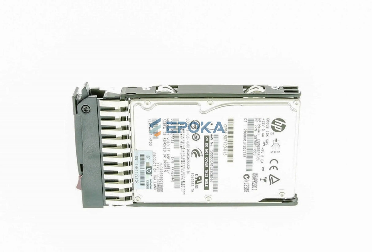 HP 581286-B21 Hard Drive 600GB 6G SAS SFF (2.5-inch)
