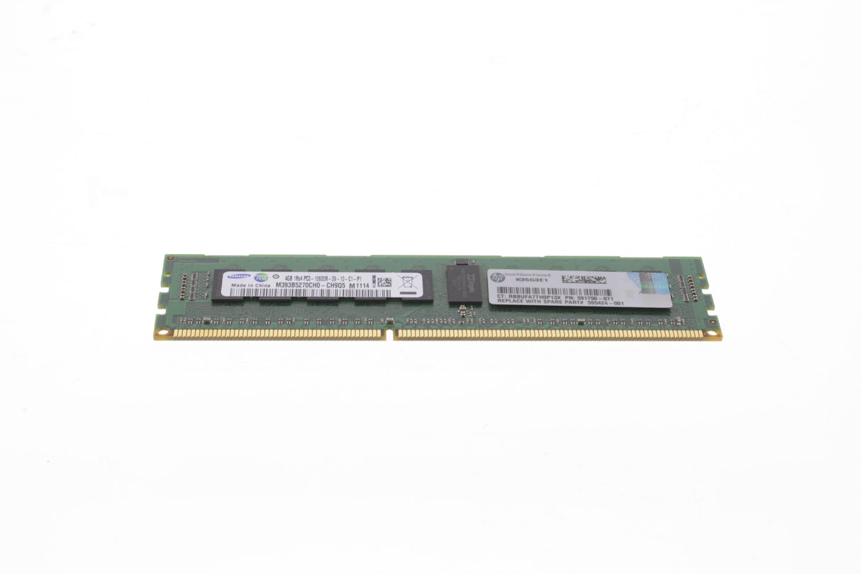 HP 595424-001 HP SPS-DIMM,4GB PC3-10600R,512