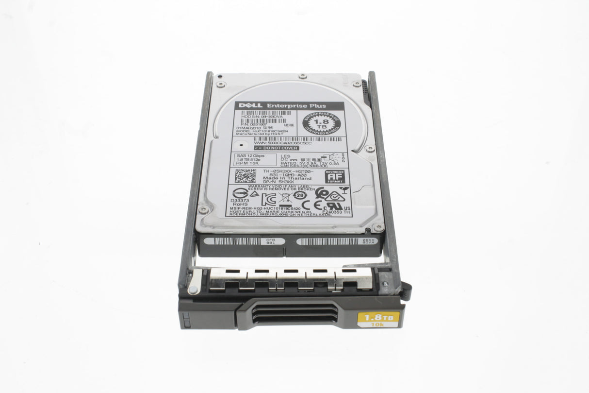 Dell 5H3XX_CML Disk 1.8TB 10K 12G SAS 2.5" CML