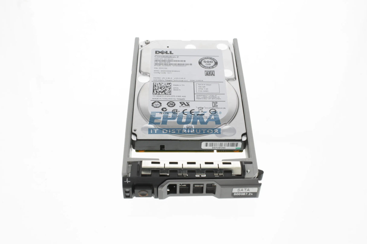 Dell 609Y5 Disk 500GB 7.2K 6G SATA 2.5"