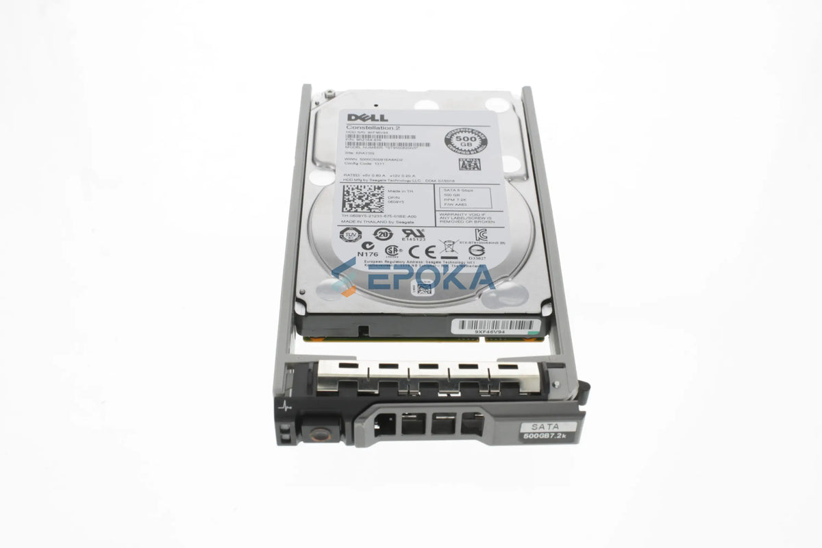 Dell 609Y5 Disk 500GB 7.2K 6G SATA 2.5"