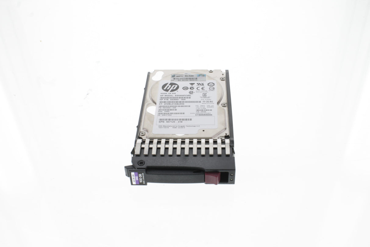 HP 900GB SAS 6G 10K SFF (2.5in) HDD
