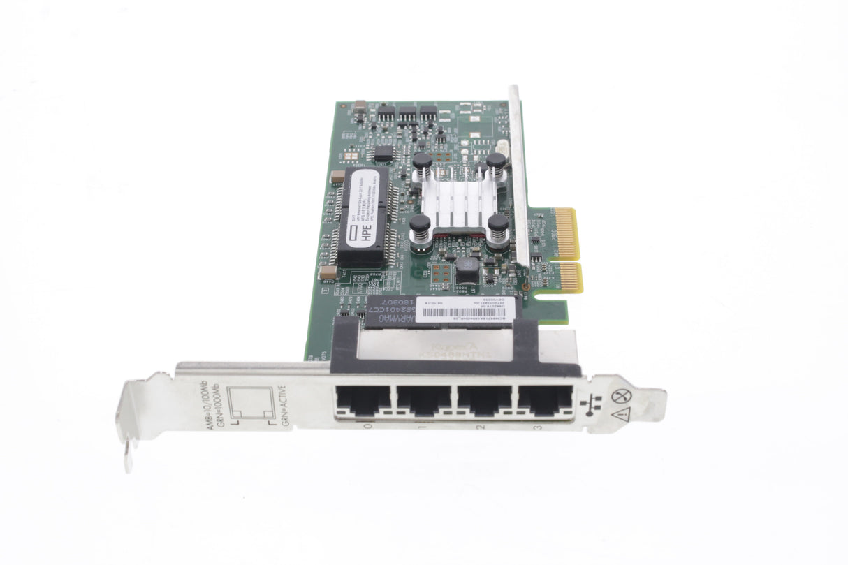 HP 649871-001 HP PCI-E 4-PORT 1GB ETHERNET ADAPTER