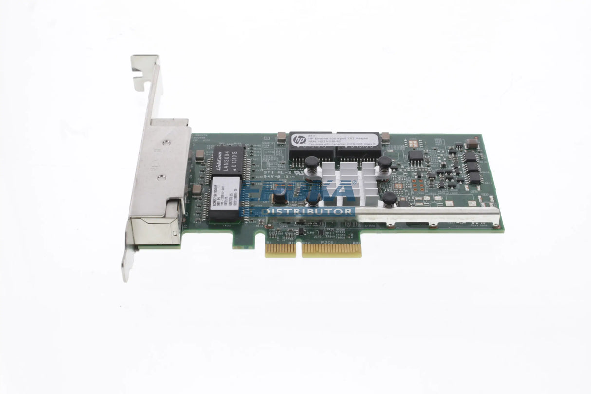 HP 649871-001 HP PCI-E 4-PORT 1GB ETHERNET ADAPTER