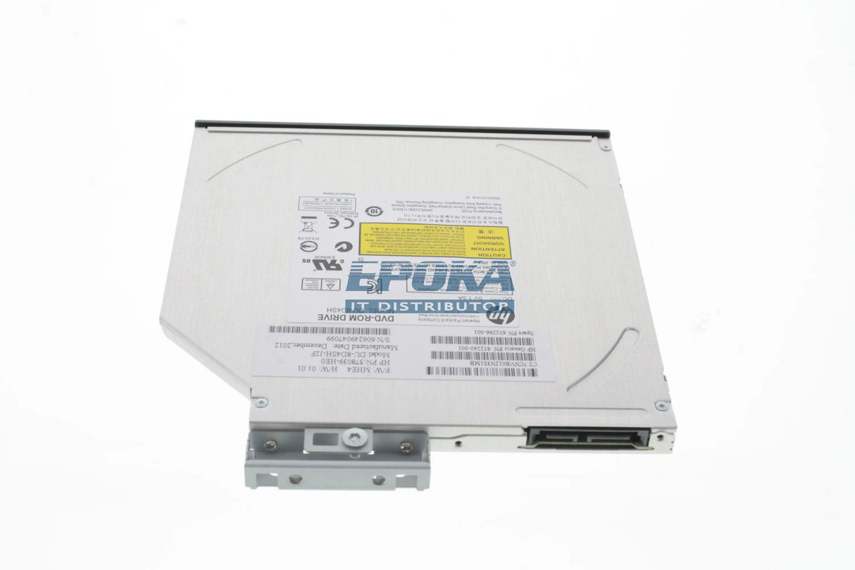 HP 652239-B21 HP 9.5mm SATA DVD JackBlack Op