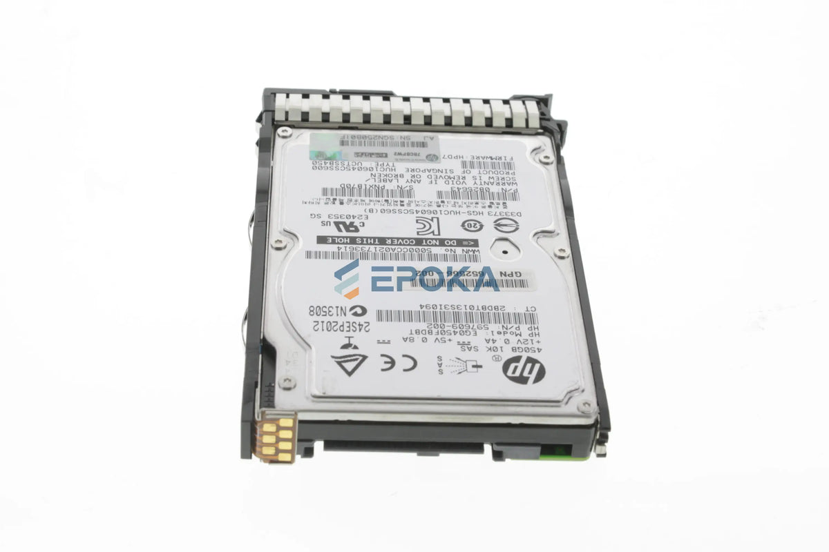 HP 450GB SAS 6G 10K SFF (2.5in) HDD