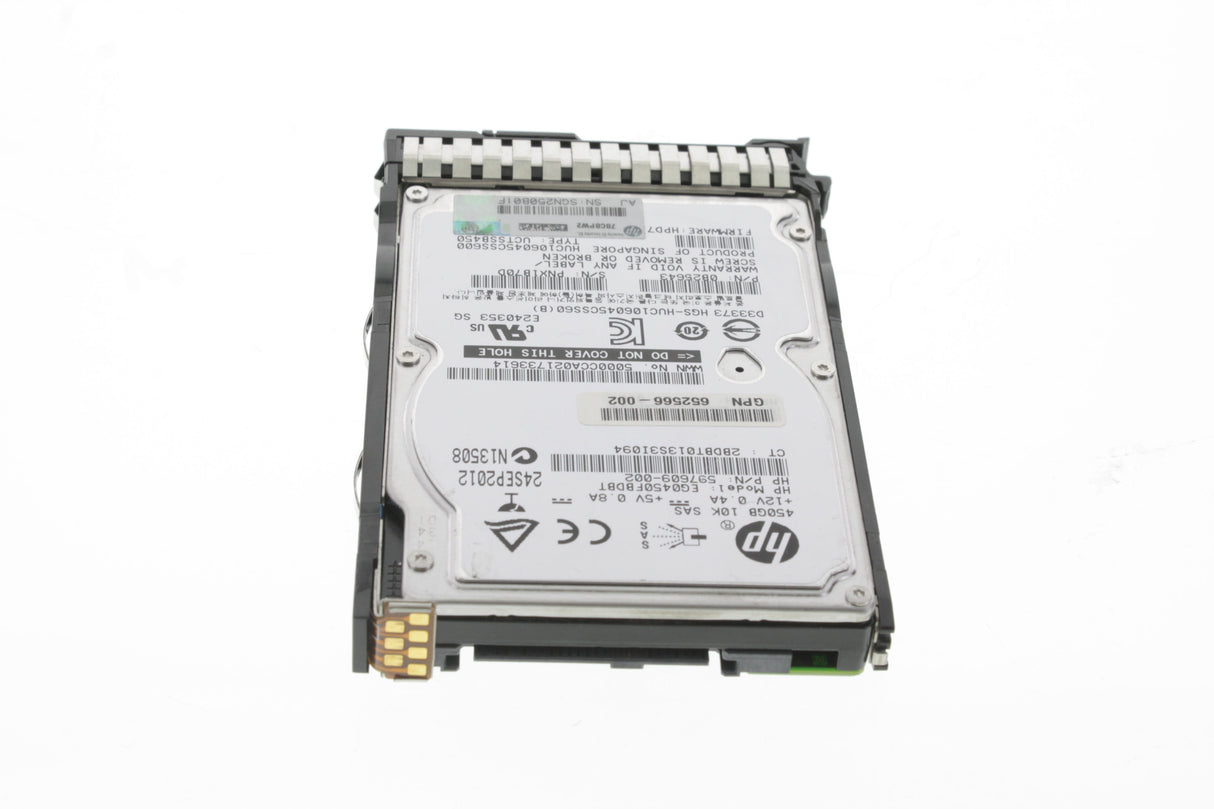 HP 652572-B21 HP 450GB 6G SAS 10K rpm SFF (2.5-inch) SC Enterprise Hard Drive