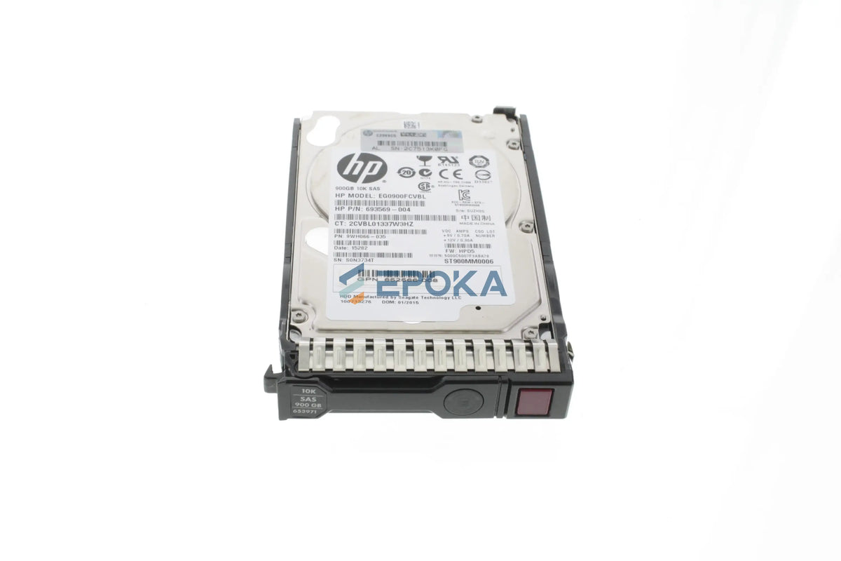 HP 900GB SAS 6G 10K SFF (2.5in) SC HDD
