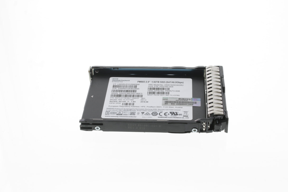 HP 450GB SAS 6G 15K LFF (3.5in) SC HDD