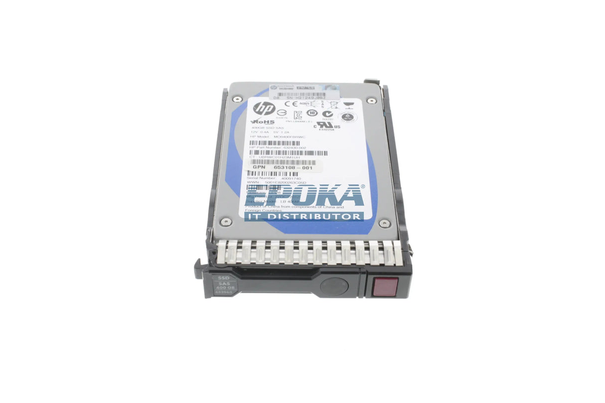 HP 653105-B21 HP 400GB 6G SAS MLC SFF (2.5-i