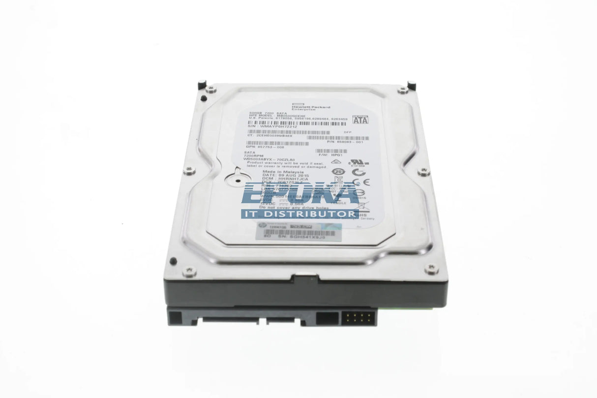 HP 659571-001 500GB non-hot-plug SATA hard disk