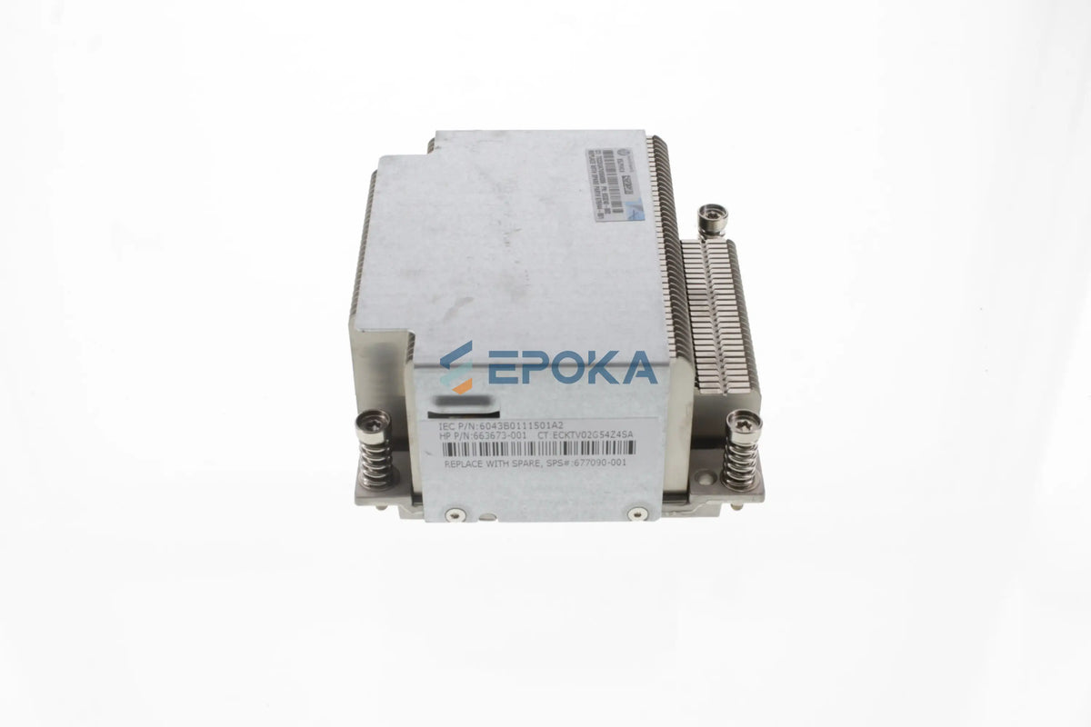 HP 677090-001 Screw down type heatsink assem