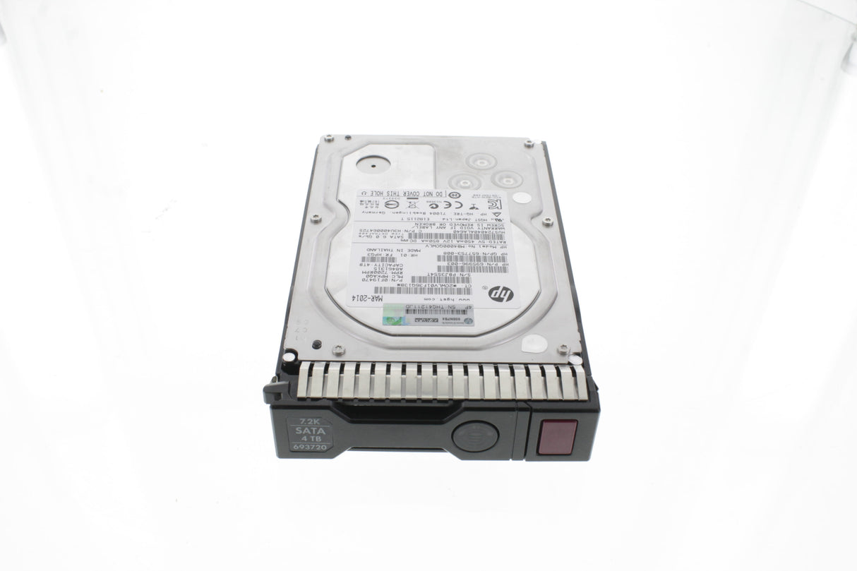 HP 4TB SATA 6G 7.2k LFF (3.5in) SC HDD