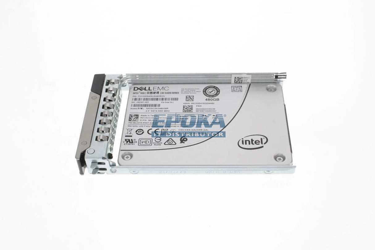 Dell 6JGT5 480GB SSD 6G SATA 2.5" MU TLC