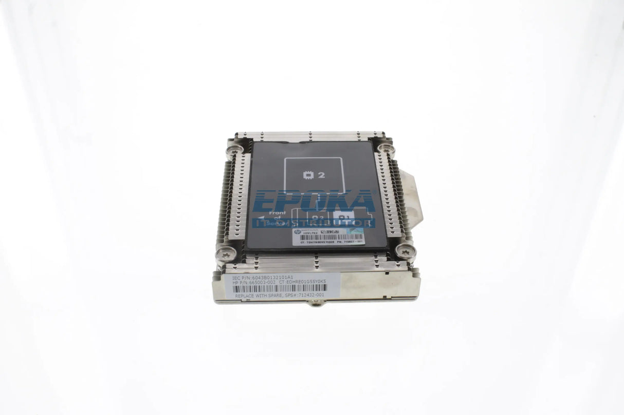 HP 712432-001 HP Processor heatsink- CPU-2 Katar wide profile