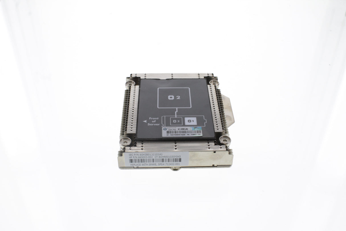 HP 712432-001 HP Processor heatsink- CPU-2 Katar wide profile
