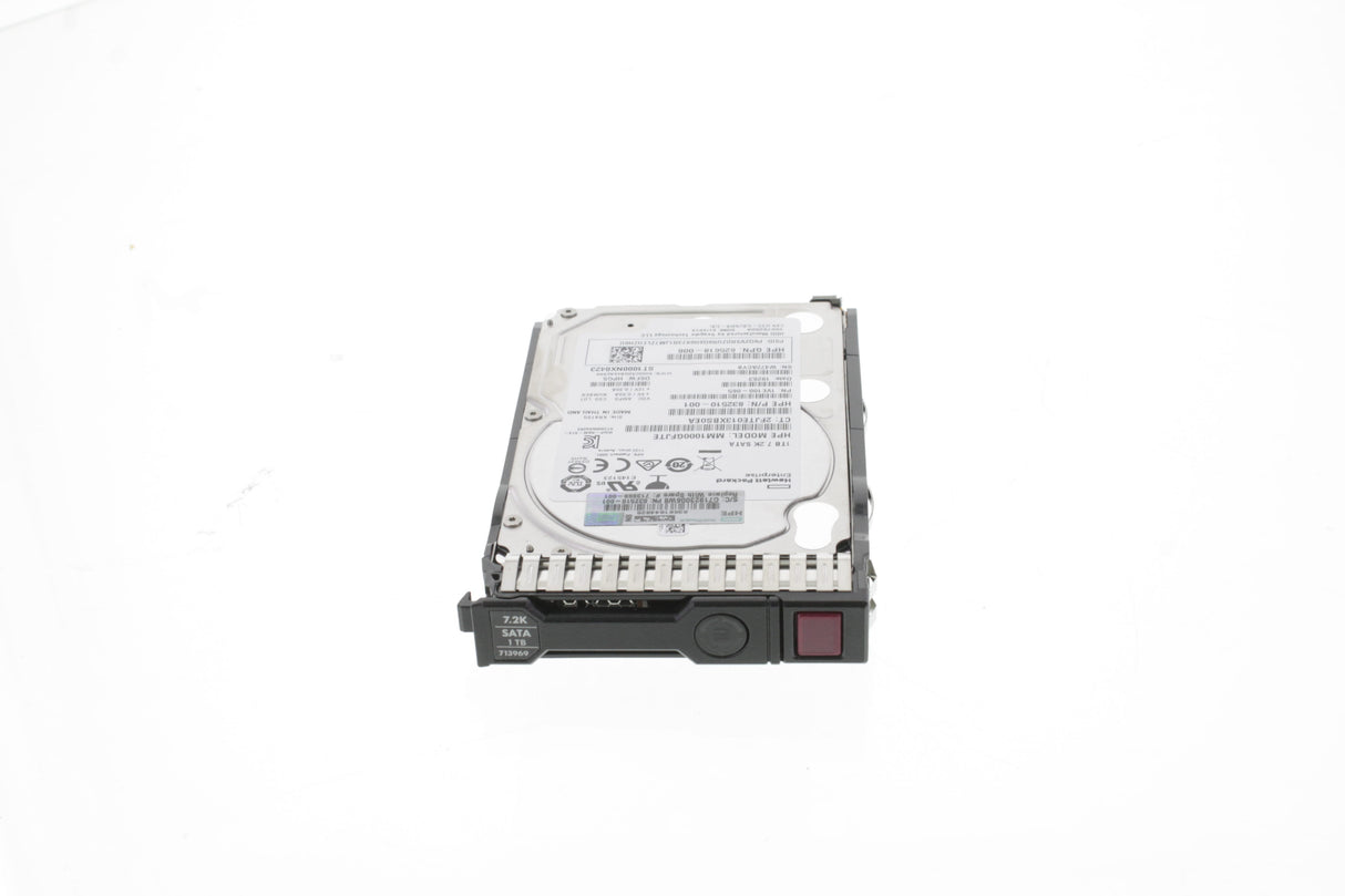 HP 713842-B21 HPE 1TB 7.2K SATA 6Gb/s SFF 2.5" Midline (SC) Hard Drive