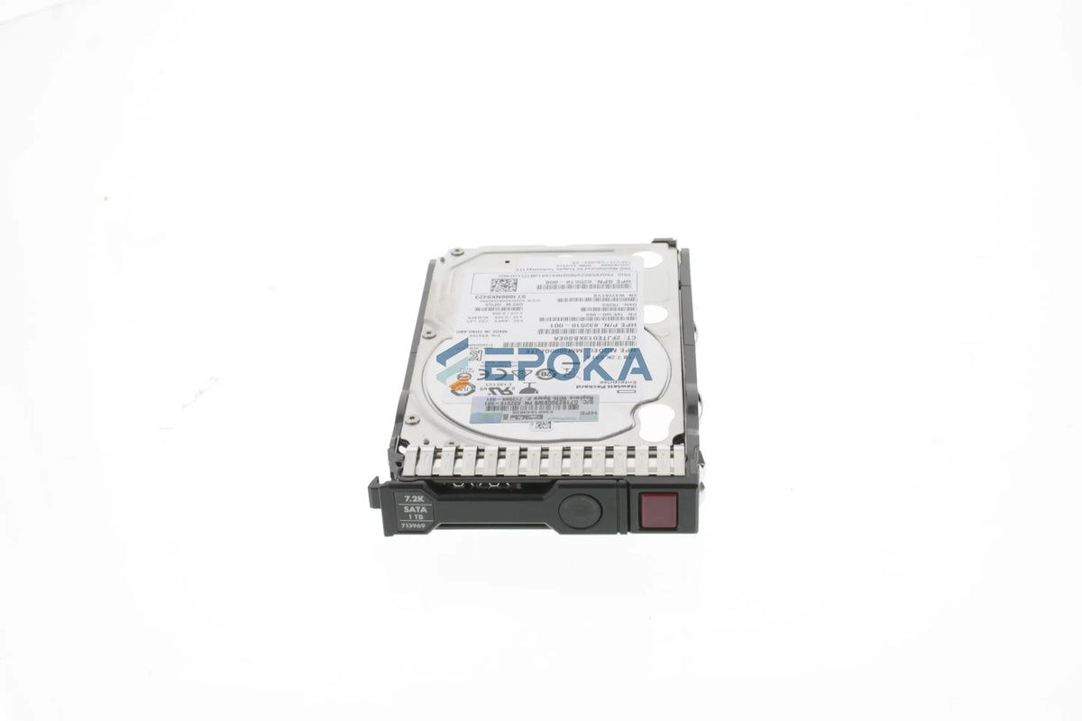 HP 713842-B21 HPE 1TB 7.2K SATA 6Gb/s SFF 2.5" Midline (SC) Hard Drive