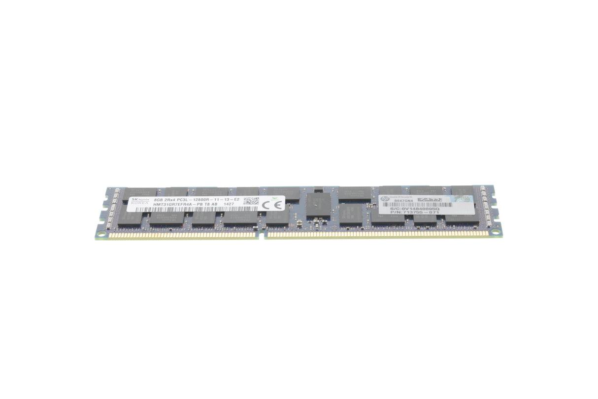 HP 8GB Dual Rank x4 PC3L-12800