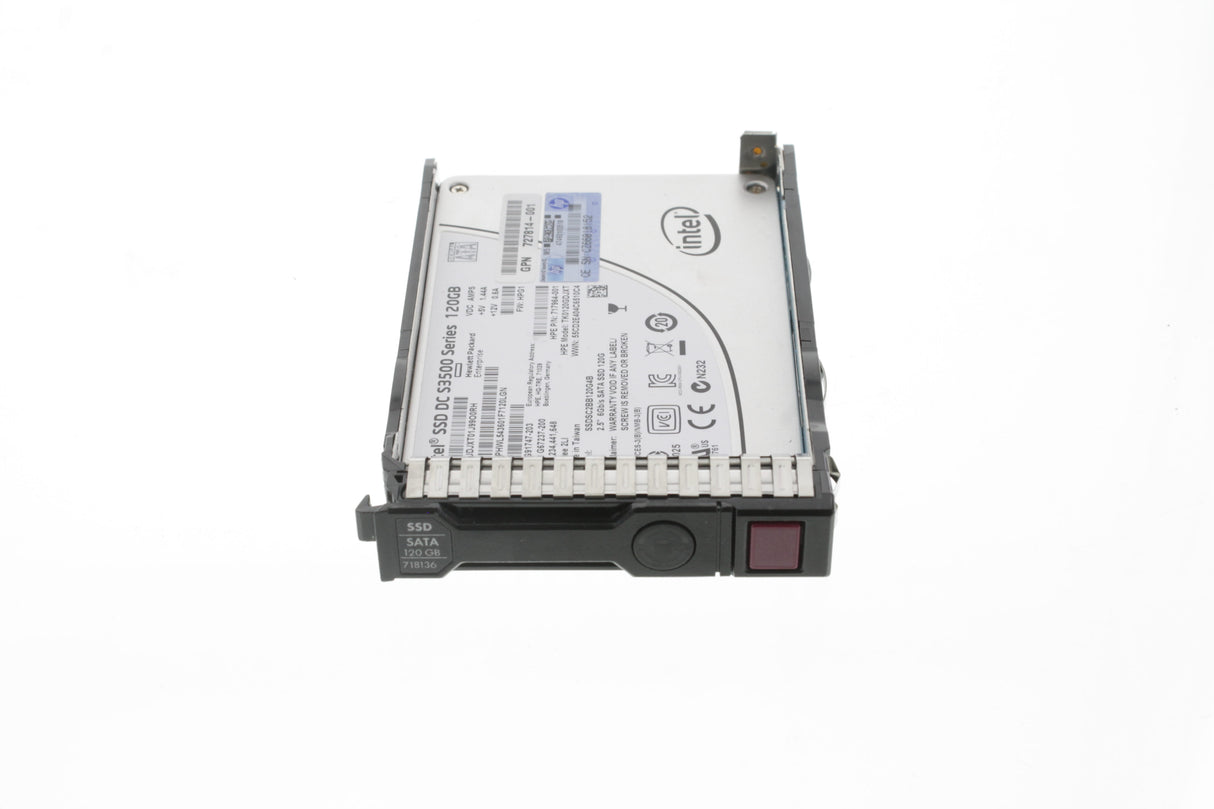 HP 717965-B21 HP 120GB 6G SATA Value Endurance SFF 2.5-in SC Enterprise Boot Solid State Drive