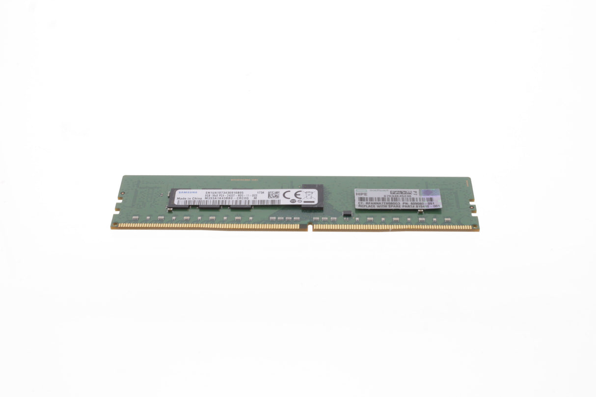 HPE 8GB (1x8GB) Single Rank x4 DDR4-2133 CAS-15-15-15