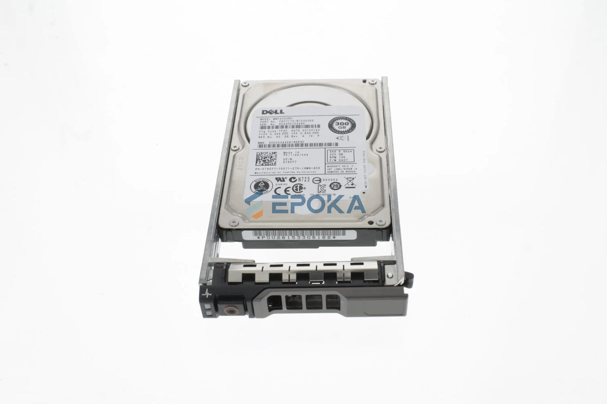 Dell 740Y7 Disk 300GB 10K 6G SAS 2.5"