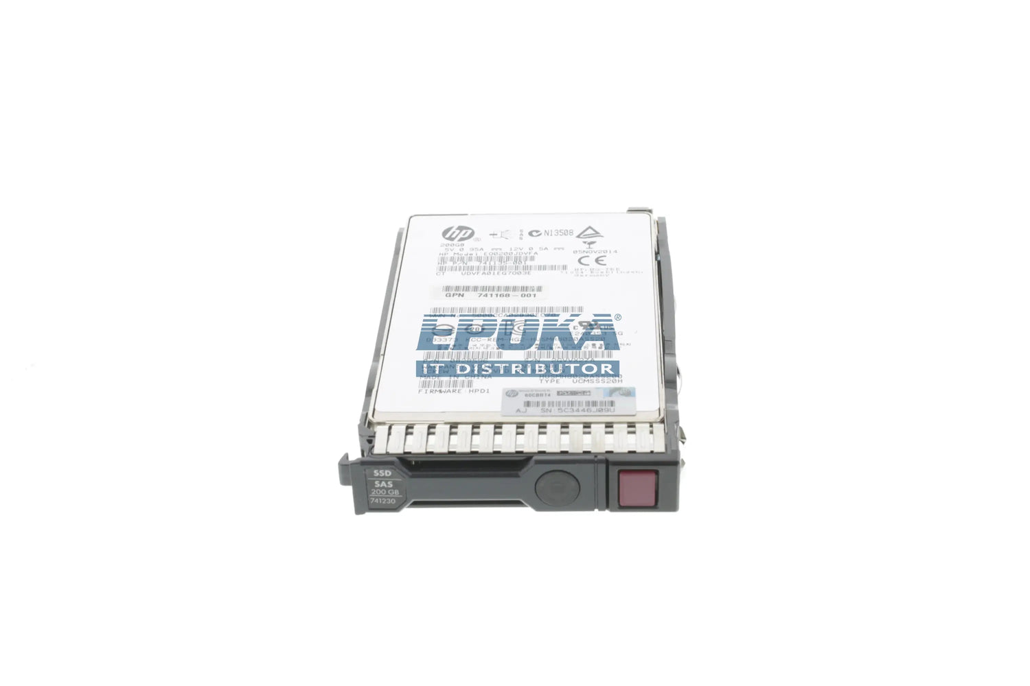 HP 741151-B21 HP 200GB 12G SAS High Endurance SFF 2.5-in SC Enterprise Performance 3yr Wty Solid State Drive