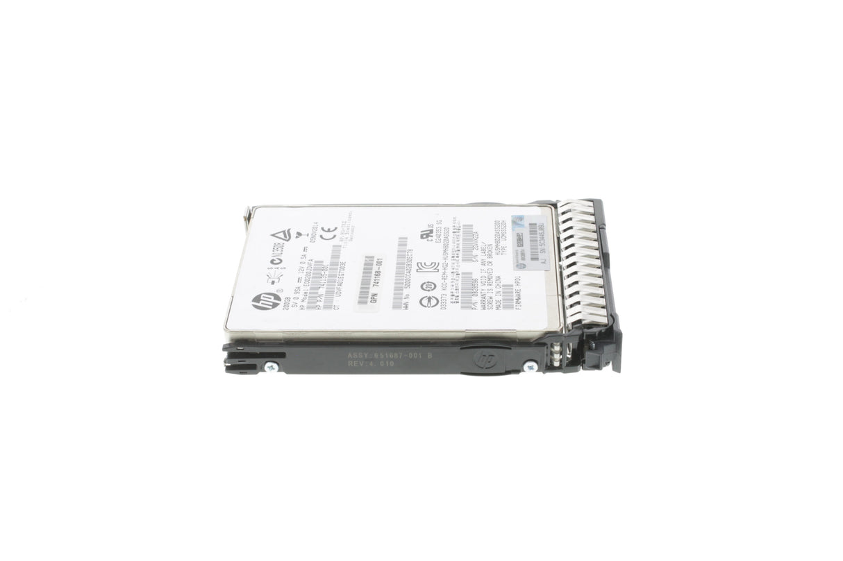 HP 741151-B21 HP 200GB 12G SAS High Endurance SFF 2.5-in SC Enterprise Performance 3yr Wty Solid State Drive