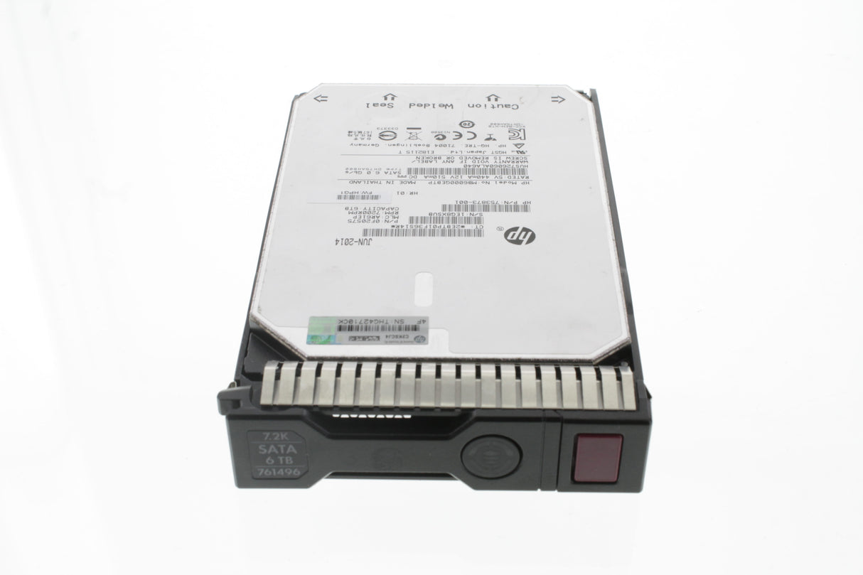 HP 753874-B21 HP 6TB 6G SATA 7.2K rpm LFF (3