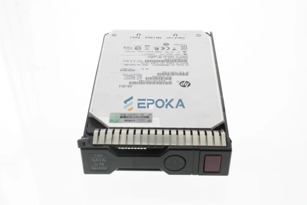 HP 753874-B21 HP 6TB 6G SATA 7.2K rpm LFF (3
