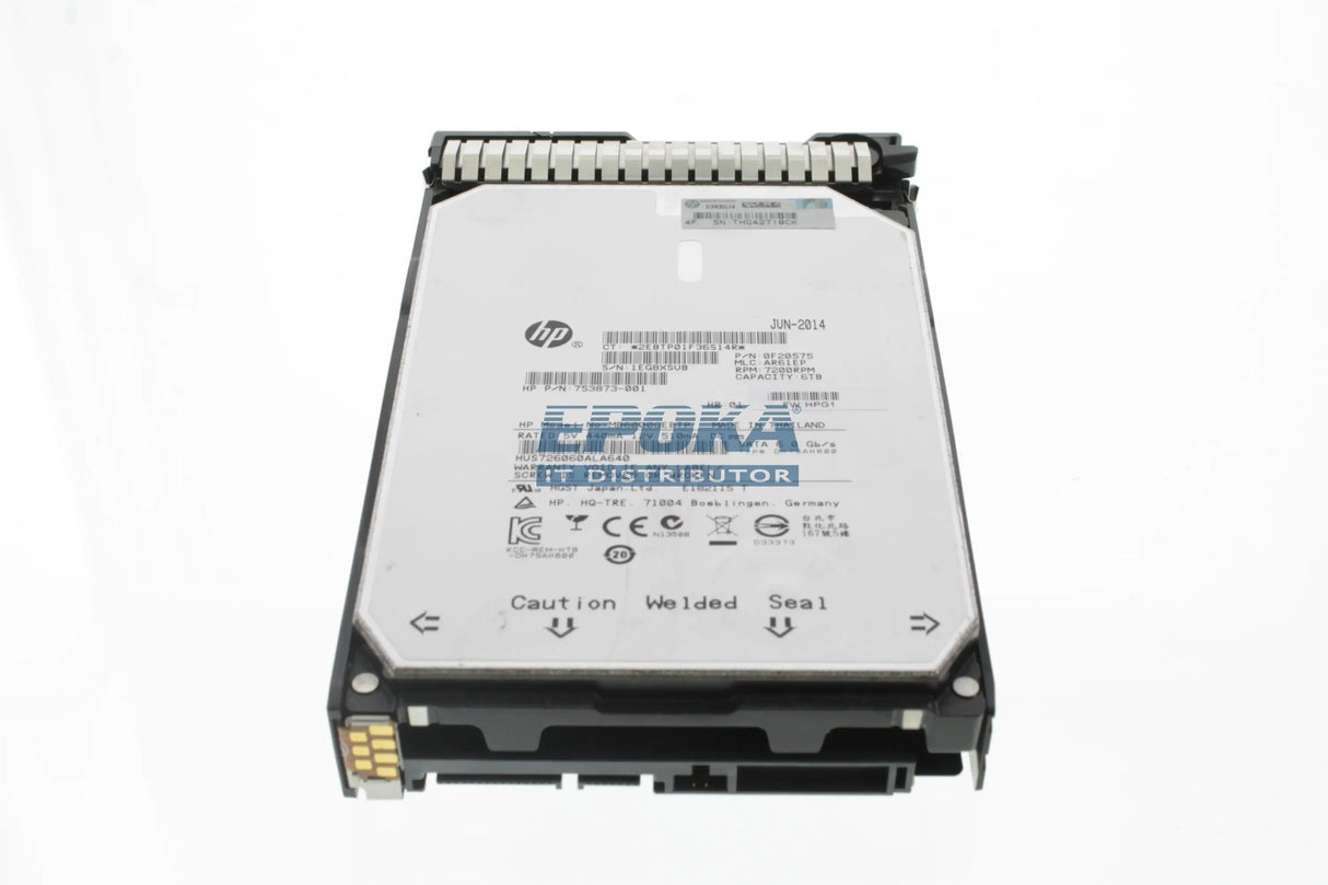 HP 753874-B21 HP 6TB 6G SATA 7.2K rpm LFF (3