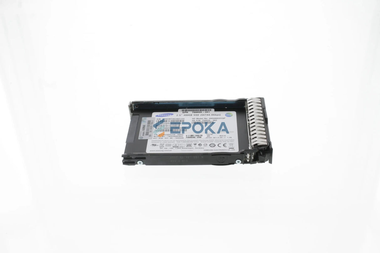 HP 480GB SATA 6G Value Enduran SFF (2.5in) SC SSD
