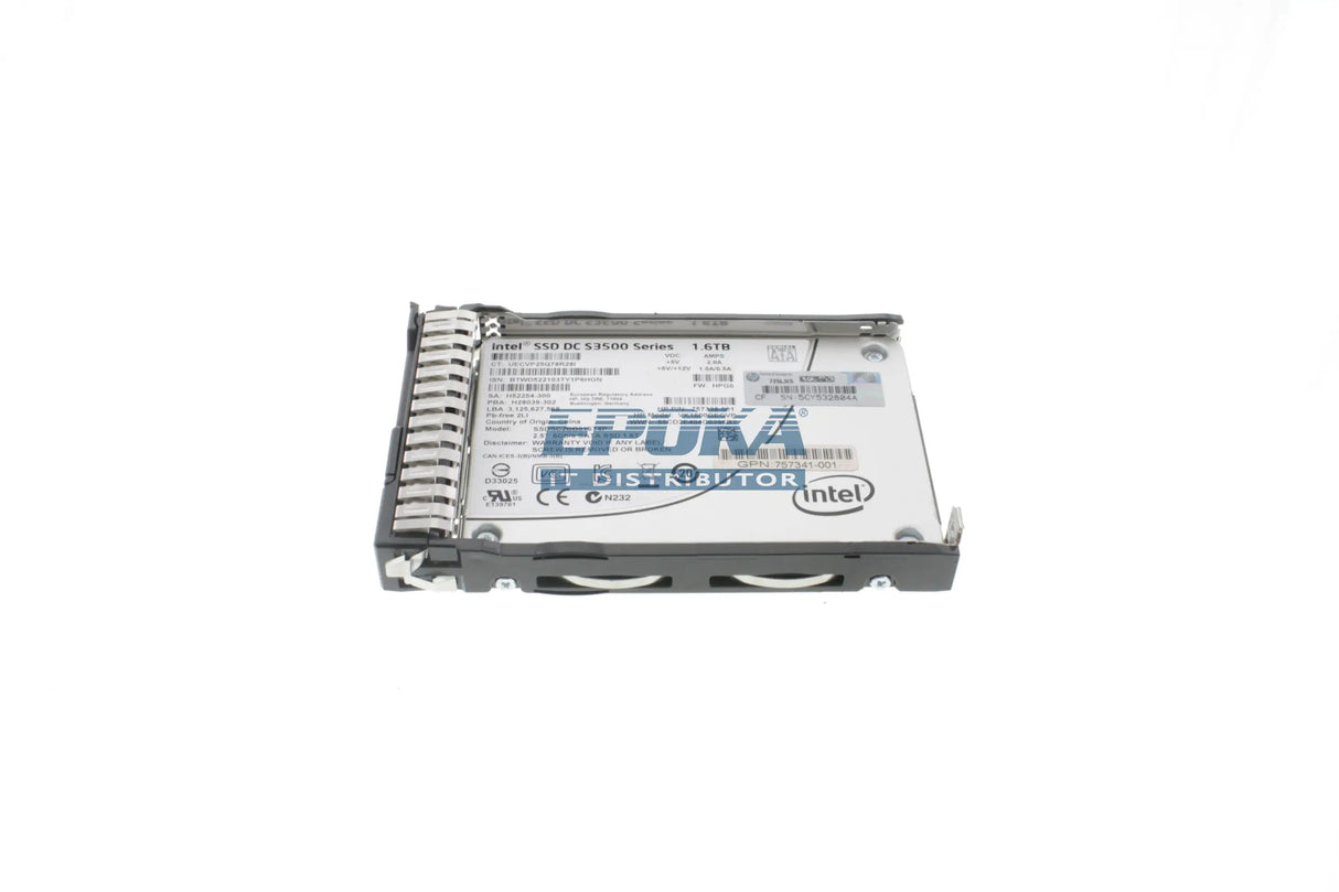 HP 757339-B21 HP 1.6TB 6G SATA Value Endurance SFF 2.5-in SC Enterprise SSD