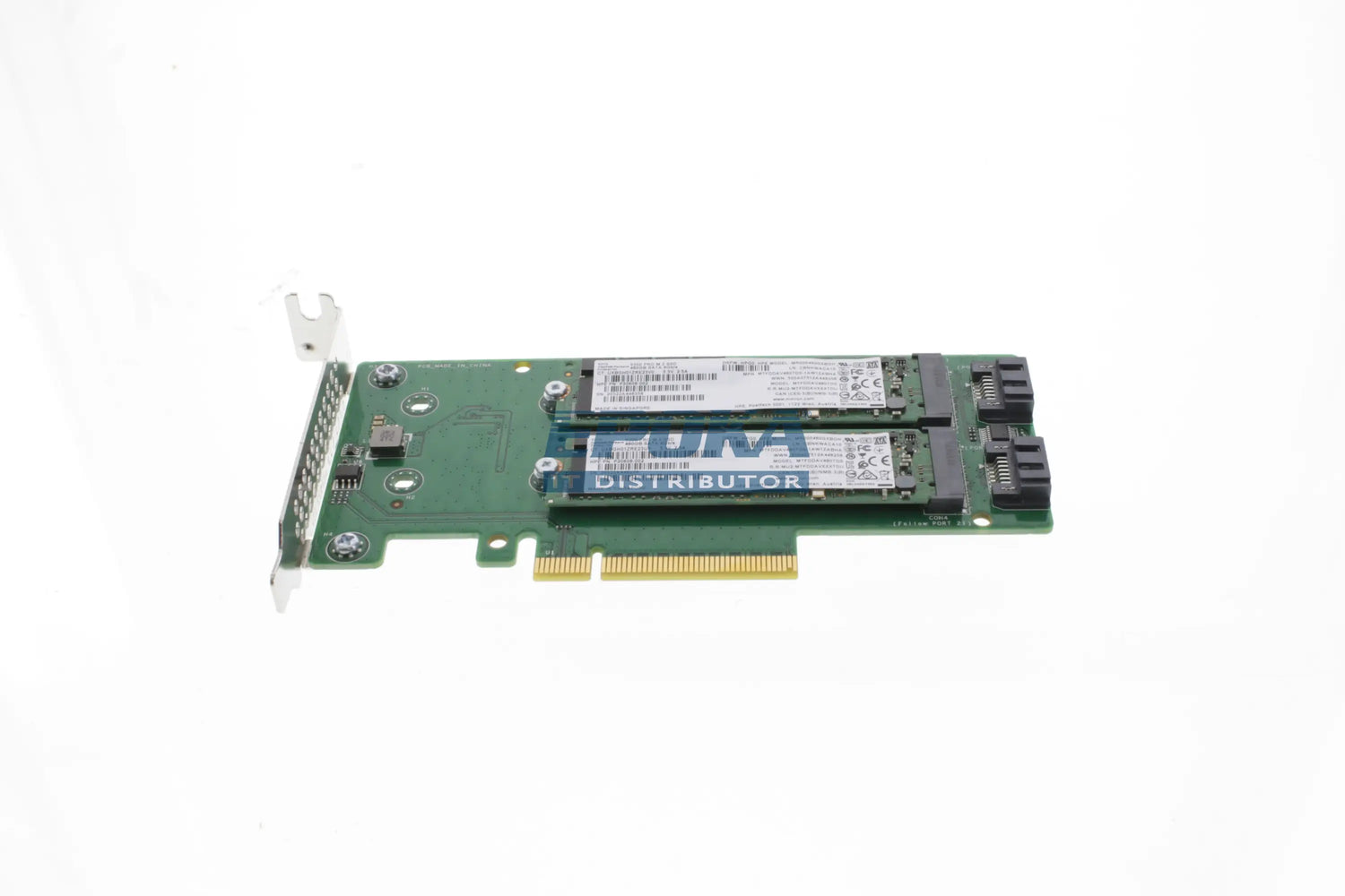 HP 759505-001 HP SATA M.2 Dual Drive PCIe Riser card only
