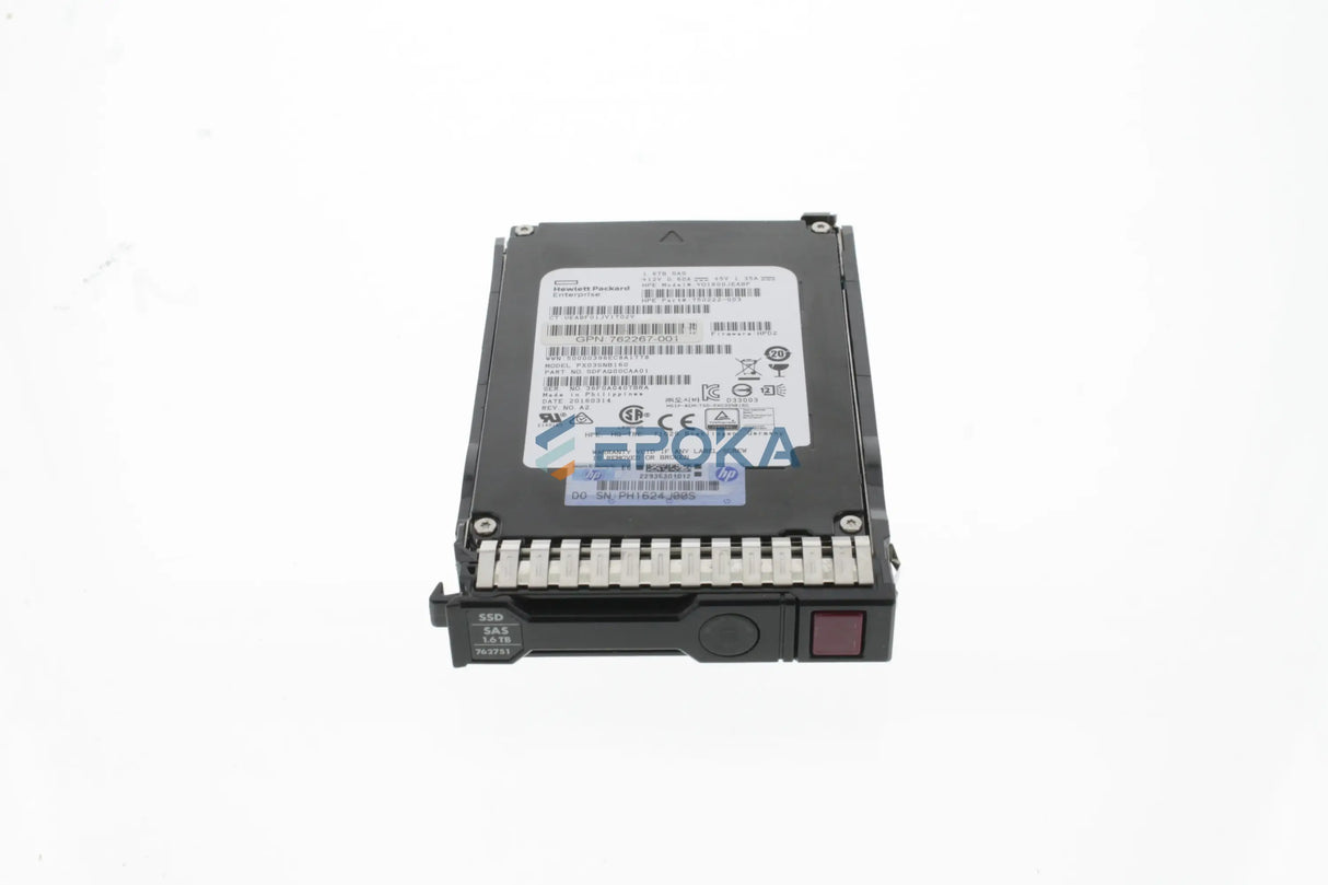 HP 762263-B21 HP 1.6TB 12G SAS Value Endurance SFF 2.5-in SC