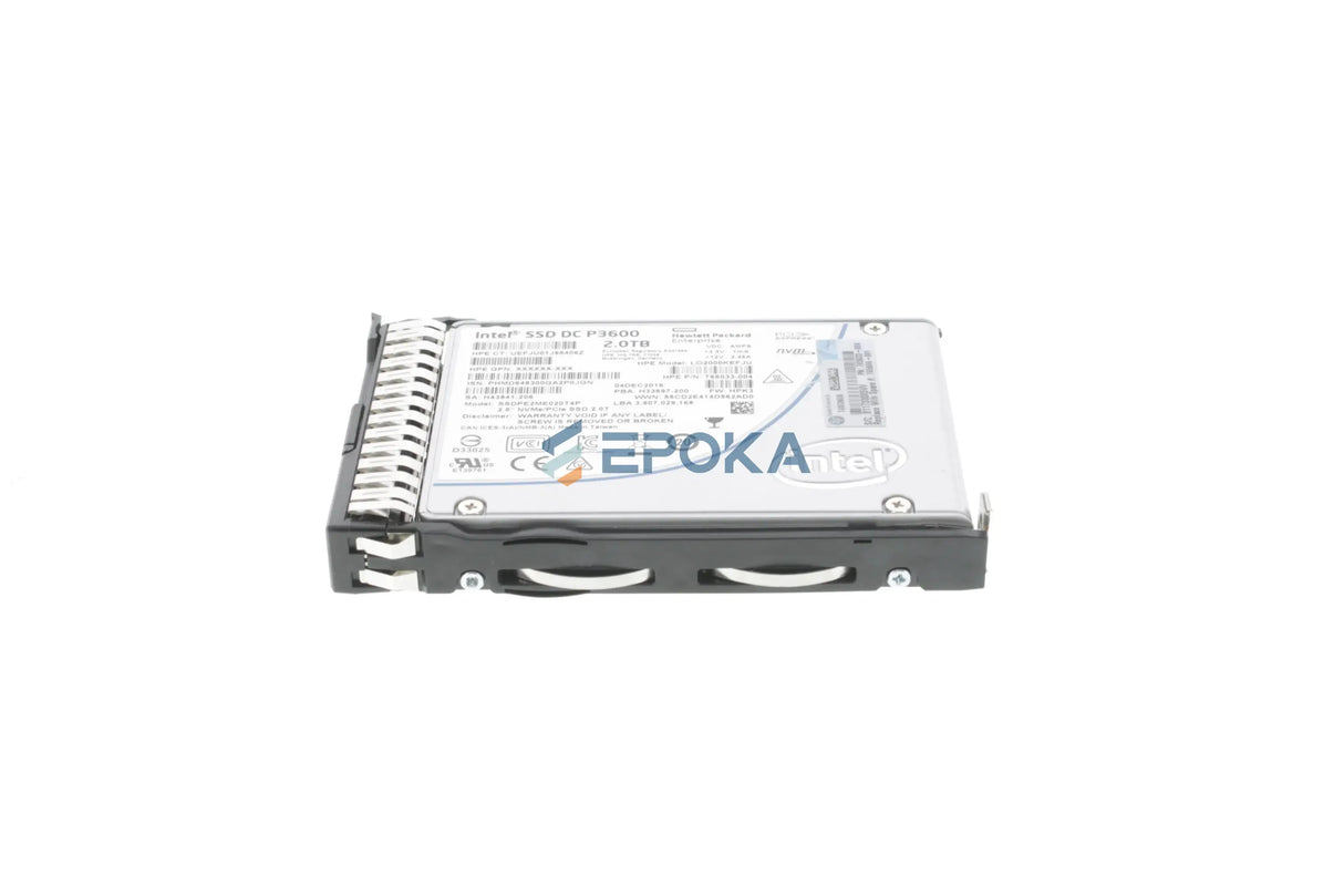 HP 765044-B21 HPE 2TB NVMe x4 Lanes Mixed Use SFF SCN SSD