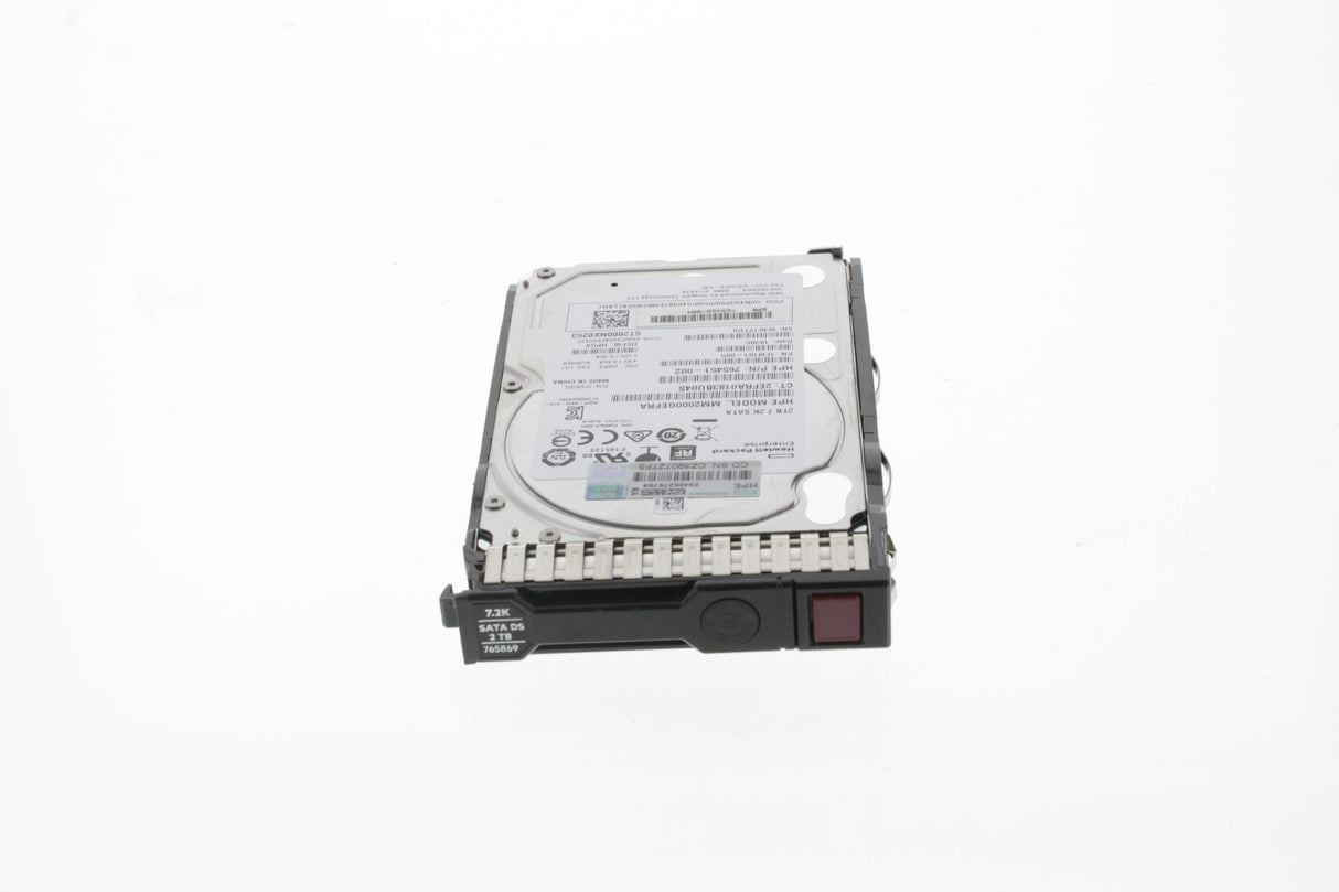 HP 765455-B21 HP 2TB 6G SATA 7.2K RPM SFF (2