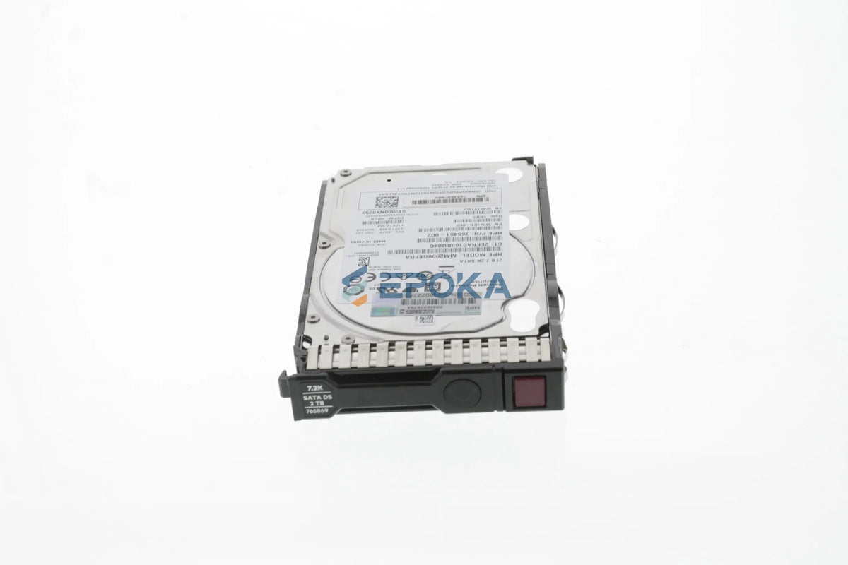 HP 765455-B21 HP 2TB 6G SATA 7.2K RPM SFF (2