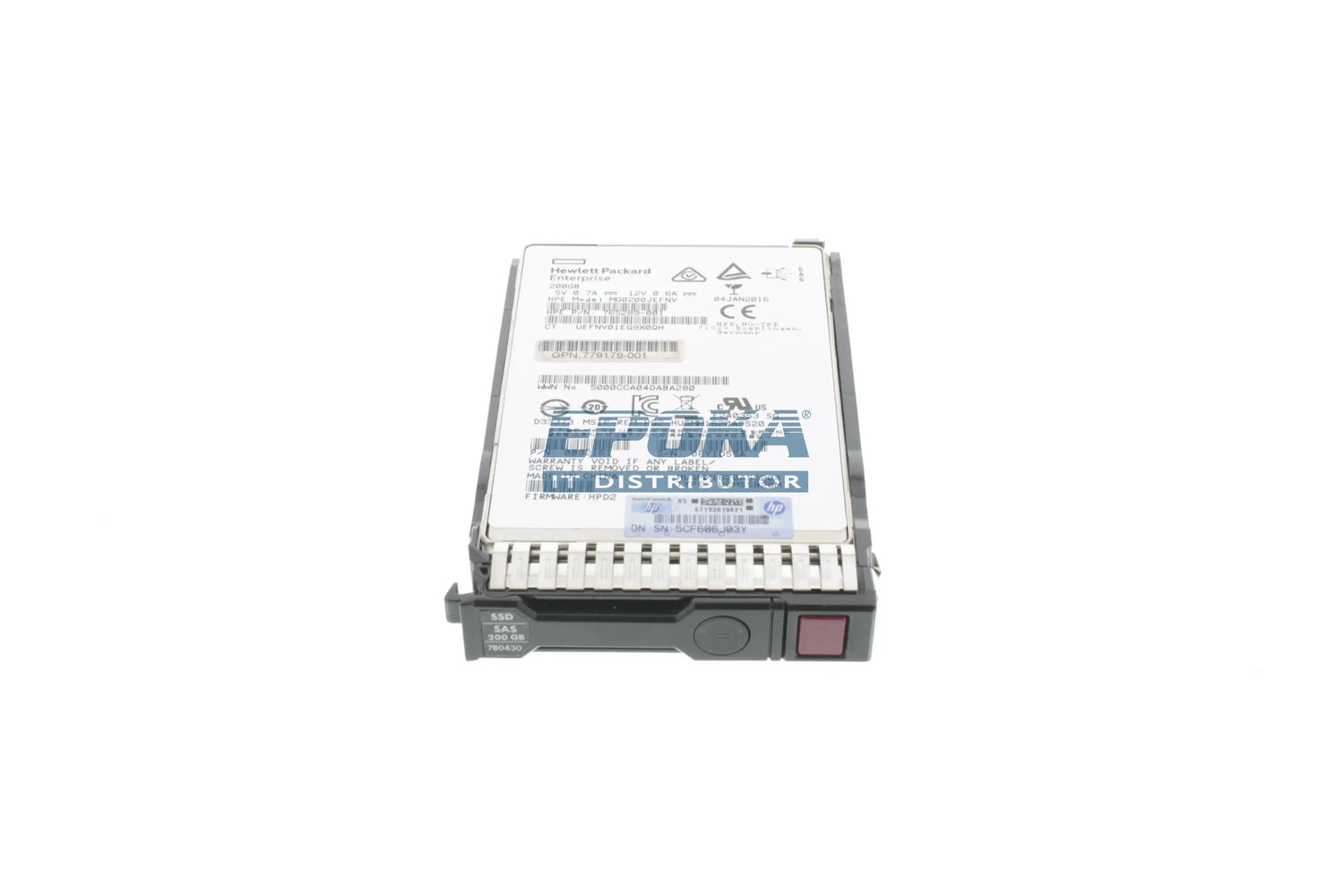 HP 779164-B21 HP 200GB 12G SAS Mainstream E