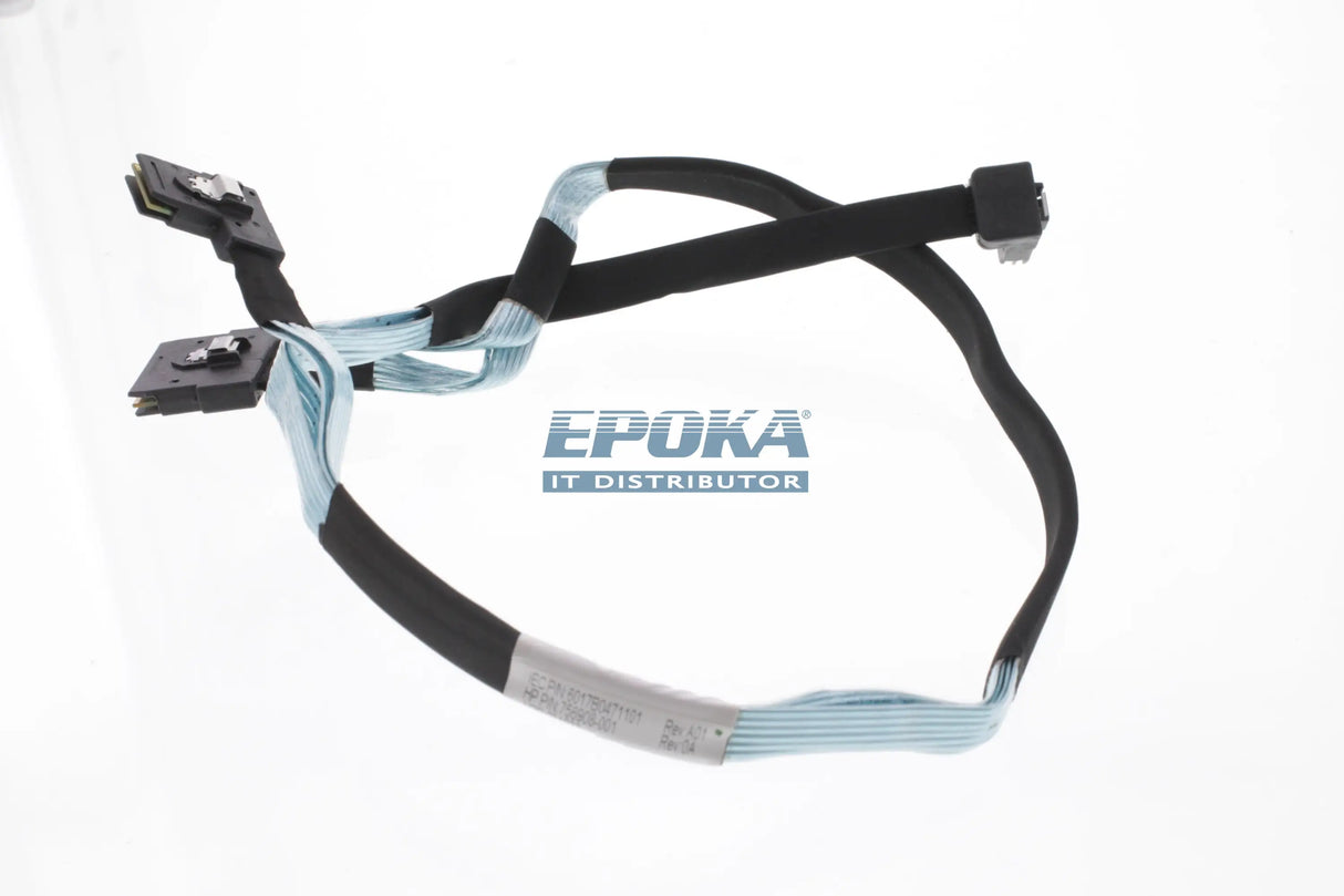 HP 780421-001 Mini-SAS x8 'Y' cable assembly - 780mm (30.7 inches) long - Connects between the 8-bay small form fa