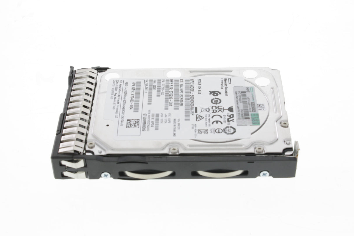 HPE 600GB SAS 12G 10K Enterprise SFF (2.5in ) SC HDD
