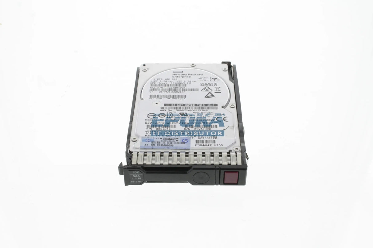 HP 781518-B21 HP 1.2TB 12G SAS 10K rpm SFF (2.5")