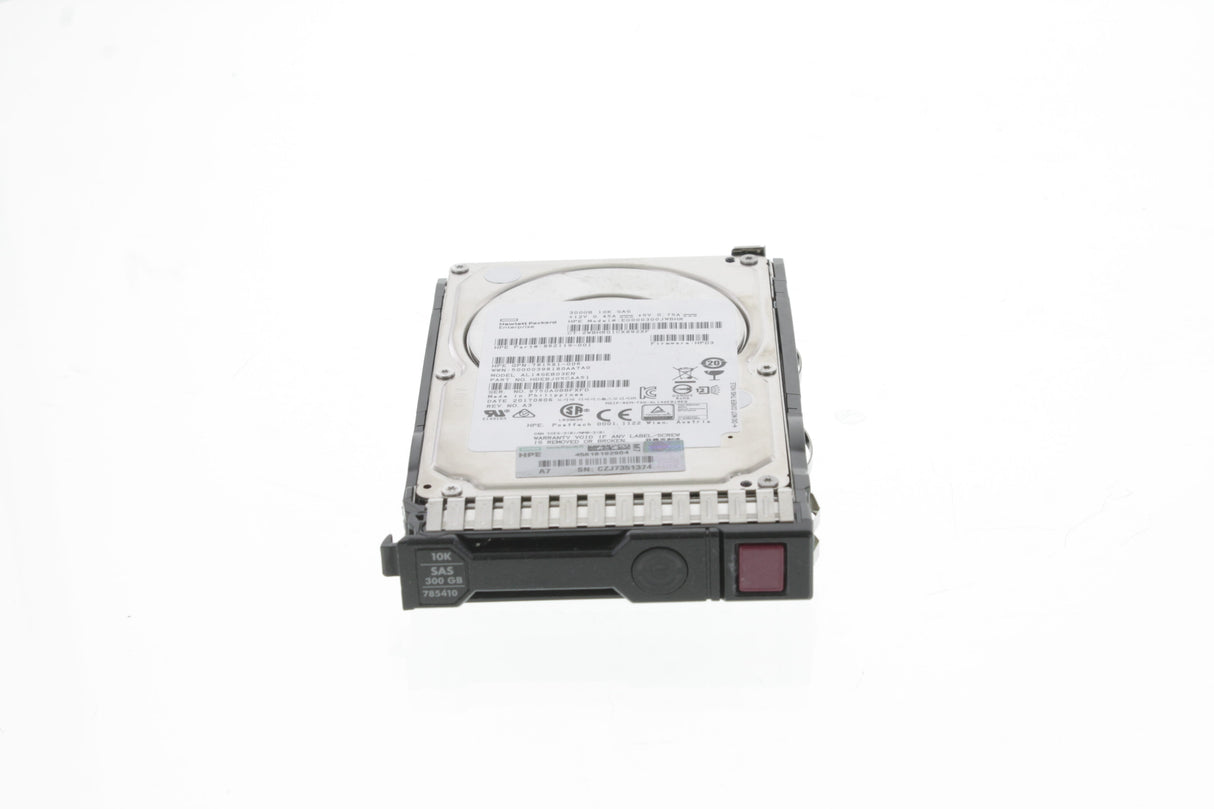 HPE 300GB SAS 12G Enterprise 10K SFF (2.5in) SC HDD