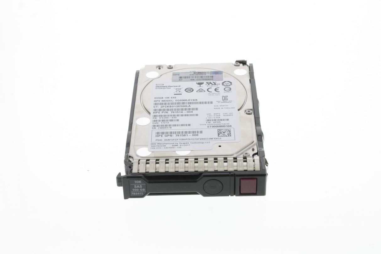 HP 785069-B21 HP 900GB 12G SAS 10K rpm SFF (