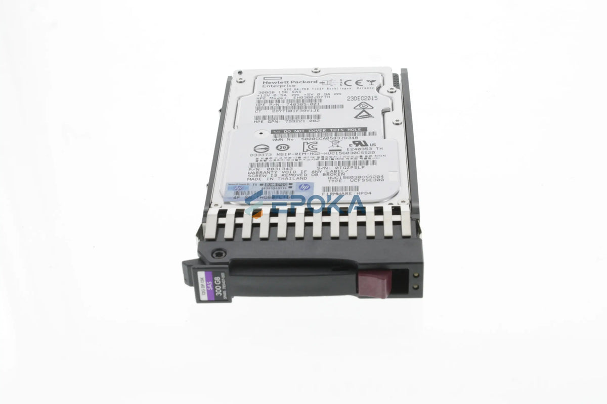 HP 785099-B21 HP 300GB 12G SAS 15K RPM SFF (