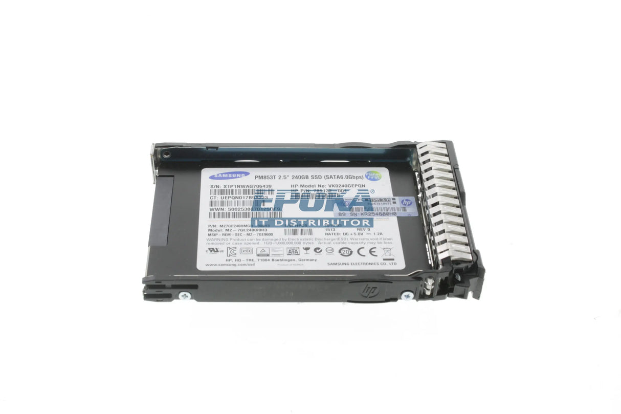 HP 789135-B21 HP 240GB 6G SATA Read Intensive SSD