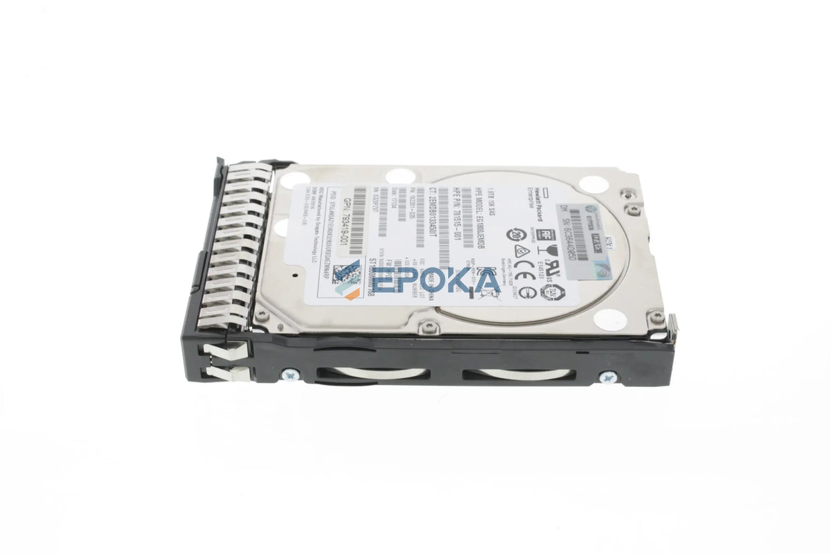 HPE 1.8TB SAS 12G 10K Enterprise SFF (2.5in) SC 512e HDD