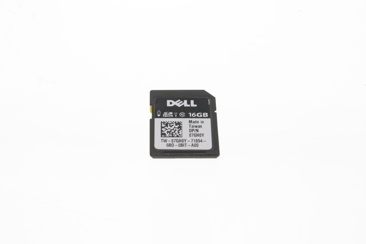 Dell 7GH0Y 16GB SDHC CLASS 10 SD Card