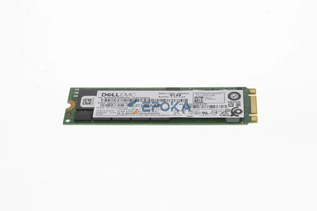 480GB SSD 6G SATA M.2 TLC